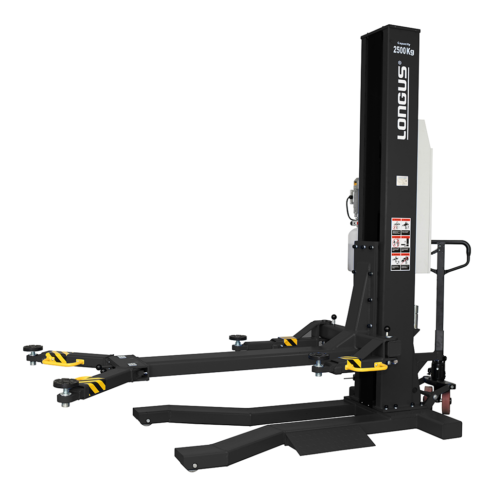 1-Säulen-Hebebühne, mobil LHB-1.25-M