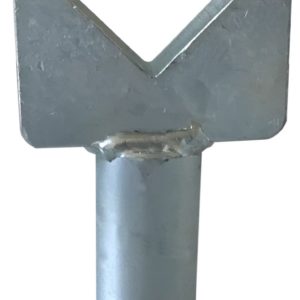 V-Aufnahme für 2-Säulenbühne