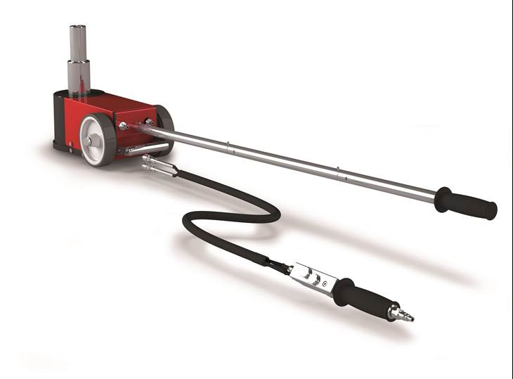 Rangierwagenheber PL-C-214-P im Transportkoffer