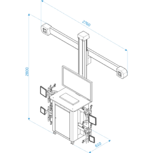 Alternative view of megaline 3500