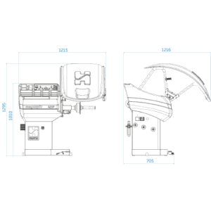 Alternative view of Megaspin 420