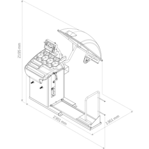 Alternative view of Megaspin 630