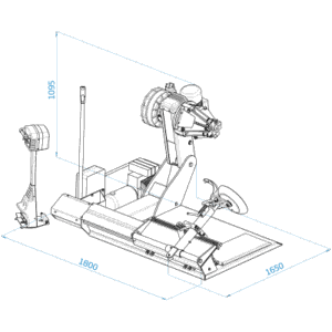 Alternative view of Megamount 2-30T