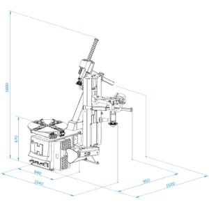 Alternative view of Megamount 50F