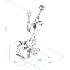 Alternative view of Megamount 70LL