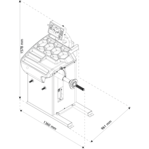 Alternative view of Megaspin 610