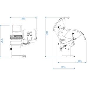 Alternative view of Megaspin 1300P
