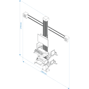 Alternative view of megaline 2500