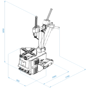 Alternative view of Megamount 35FWS