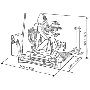 Alternative view of Megamount T32